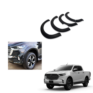 YCSUNZ ABS Fender Flares พร้อมสลักเกลียวสีดำด้านกันชนอุปกรณ์เ<span class=keywords><strong>ส</strong></span>ริมภายนอกสำหรับ Mazda <span class=keywords><strong>BT50</strong></span> 2021 <span class=keywords><strong>2022</strong></span> - Product Image 3