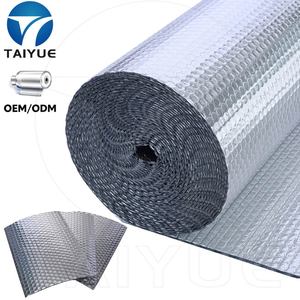 Rouleau d'isolation thermique à bulles simple en feuille d'aluminium réfléchissante 3/4 mm, barrière radiante <span class=keywords><strong>pour</strong></span> toiture métallique, bâtiment en acier, entrepôt - Product Image 1