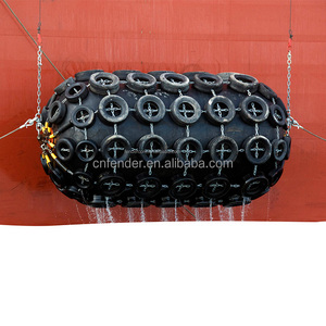 Garde-boue en caoutchouc marin pneumatique de 1500x3000mm avec pièces de tuyau d'airbag de bouée certifiée CCS pour une utilisation en mer sur le quai et le quai de bateau - Product Image 2