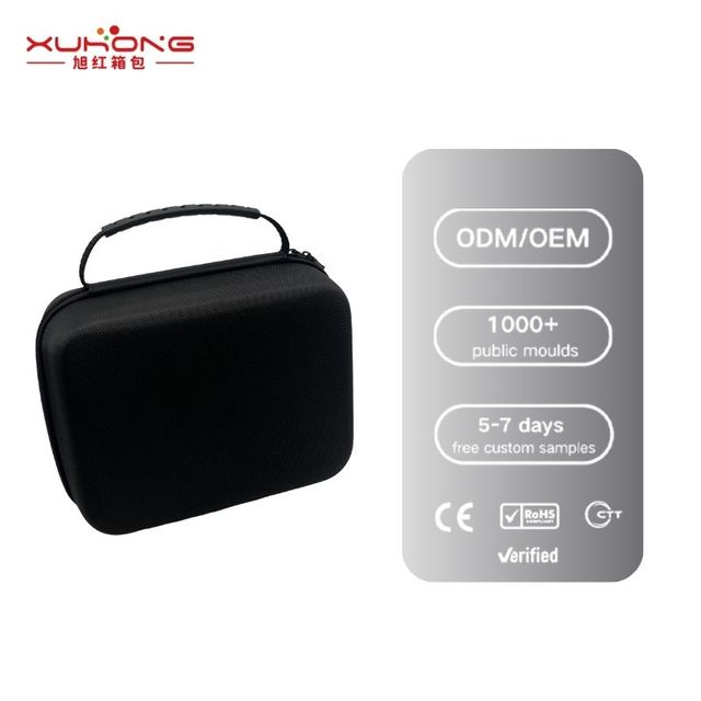 EVA Carry Case Manufacturer Custom Size Hard Shell EVA Travel Storage Tool Bag Zipper Pouch Molded Foam Case