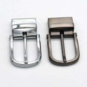 <span class=keywords><strong>Clip</strong></span> de ceinture en métal rotatif Cloxy 35mm pour ceinture pour hommes boucle ardillon réversible en alliage de Zinc argent simple prolonger boucle de ceinture pour hommes - Product Image 1