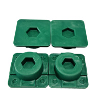 Coussinets d'isolation vibratoire pour sous-plancher, coussinets hautement résilient pour sols sportifs en bois, systèmes de terrains de basketball