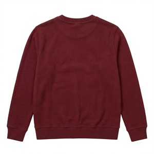 Sweat-shirt oversize à col rond pour femme, pull décontracté en molleton, avec logo personnalisé imprimé ou brodé, en coton épais, tendance - Product Image 3