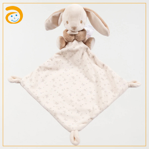 <span class=keywords><strong>Doudou</strong></span> en peluche douce pour bébé, couverture de sécurité, jouet de sommeil réconfortant pour nouveau-né, animal en peluche à tête, jouet apaisant pour nourrisson - Product Image 2