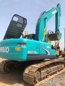 Excavatrice sur chenilles Kobelco SK210LC de 21 tonnes, d'origine japonaise, de haute qualité, avec pompe hydraulique, moteur EPA, ripper Kohler, prix avantageux - Product Image 2