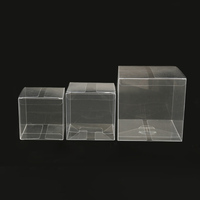 Boîte en plastique PET transparente sur mesure Kailiou, recyclable, boîte pliante de luxe en PVC transparent OEM/ODM pour cosmétiques/cadeaux