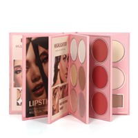 Nouvelle palette de maquillage multifonctionnelle 67 couleurs pour les livres, rouges à lèvres mats et brillants, fards à joues, illuminateurs et anticernes