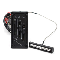 Siyah Elektrikli Keman Fiddle Pickup CV-210E Ayarlanabilir Köprü Sele Pickup Piezo Keman Pickup Keman Aksesuarları için