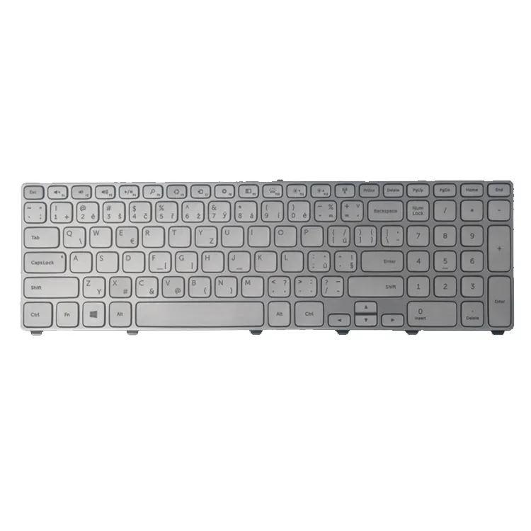 Teclado portátil para DELL Inspiron 17 7000 series 7737 checo eslovaco