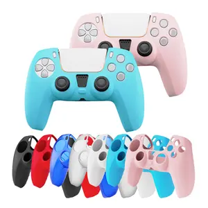 Silicone Skin Case Cover For Playstation 5 Games Protective Case For PS5 Controller Grip Skin Cover For Ps5 Controller Case