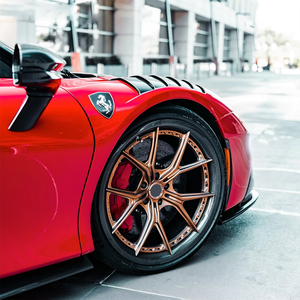 Jantes de roue en alliage forgé Supercar 19 20 21 ET35mm pour <span class=keywords><strong>PORSCHE</strong></span> 991.2 GT3RS FERRARI <span class=keywords><strong>SF90</strong></span> 5x114.3 5x127 - Product Image 3