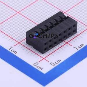 A2005H-2x7P Housing (Wire-to-Board / Wire-to-Wire) P=2mm Connector ( Jack Structure: 2x7P )( Pitch: 2mm )( Number of Rows: 2 ) - Product Image 2