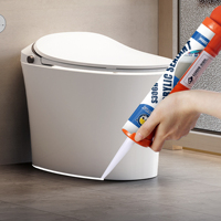 GORVIA S306 300ml Mastic acrylique élastique peignable pour fissures murales, cadres de fenêtres, garnitures de portes, cuisines, salles de bain et usage domestique