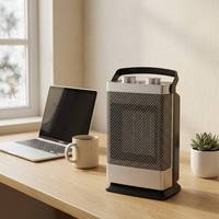 Chauffe-espaces de bureau compact à télécommande, 3 niveaux de chaleur, idéal pour le bureau - Meilleures ventes