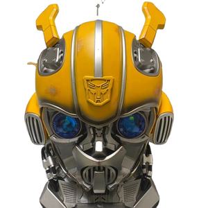 Costumes <span class=keywords><strong>de</strong></span> Cosplay <span class=keywords><strong>Bumblebee</strong></span> attrayants avec couvre-visage en PVC Cadeaux d'Halloween parfaits pour les fêtes et les festivals d'enfants - Product Image 1