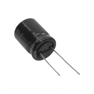 Distribuidor Autorizado 35PK4700MEFCGC16X35.5 Condensador de Aluminio 4700uF 20% 35V Radial 4700 uF Condensador de Orificio Pasante - Product Image 1