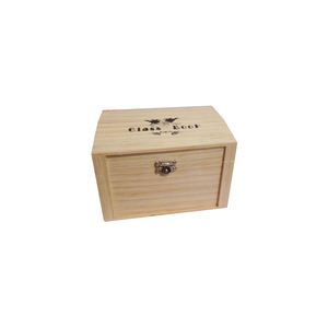 Petit rectangle multifonction en bois cadeau boîte au trésor inachevé pas cher boîte en bois avec <span class=keywords><strong>tiroir</strong></span> pour articles divers matériel en bois - Product Image 6