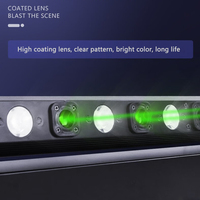 Lumière laser pleine couleur à tête mobile, faisceau de lumière à 8 yeux, LED pour mariage, fête et ambiance de scène, projecteur