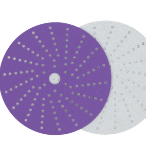Mor seramik zımpara 150mm cırt cırt araba parlatma için zımpara disk alüminyum oksit aşındırıcı diskler - Product Image 5