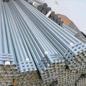 Tubo Quadrato in Acciaio al Carbonio Zincato <span class=keywords><strong>per</strong></span> Ponteggi Edili, Tubo <span class=keywords><strong>per</strong></span> Serre Lunghezza 12m, Tubo Strutturale Pre-Zincato - Product Image 2