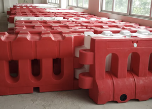 Barrière routière remplie d'eau, barrière de sécurité routière en plastique - Product Image 5