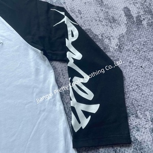Camiseta MT1409 Personalizada para Hombre, con Bordado 3D, Mangas <span class=keywords><strong>Regan</strong></span>, Impresión en Pantalla, Hombros Caídos, Camiseta de Manga Larga Informal - Product Image 3