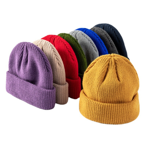 Mũ len Unisex ALLCH hàng ngày, mũ trùm đầu nam nữ tùy chỉnh, mũ len gân mùa đông, mũ len kiểu cá sấu, mũ len mềm mại, mũ trùm đầu rộng rãi, mũ thiết kế - Product Image 6