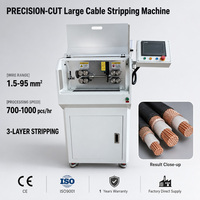 Máquina Peladora de Cables Coaxiales Electrónicos CNC para Cables Electrónicos de Precisión, Control PLC, Directo de Fábrica, B2B