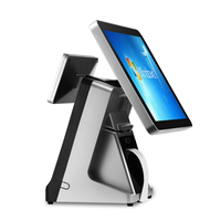 Terminal Punto de Venta Todo en Uno de 15 Pulgadas con Intel J1900 Quadcore, Windows 10, Pantalla Táctil Capacitiva de 10 Puntos, Resolución 1024x768, WIFI Integrado
