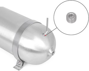 <span class=keywords><strong>Kit</strong></span> de <span class=keywords><strong>suspension</strong></span> <span class=keywords><strong>pneumatique</strong></span>, réservoir d'air en aluminium sans soudure de 1 gallon, surface polie, avec cinq ports NPT de 1/4 pouce, <span class=keywords><strong>suspension</strong></span> <span class=keywords><strong>pneumatique</strong></span> - Product Image 6
