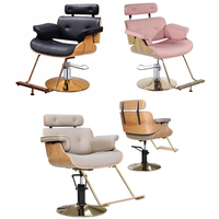 Fauteuil de Barbier Inclinable en Acier de Haute Qualité avec Siège en Cuir et Pompe Hydraulique Robuste – Vente en Gros