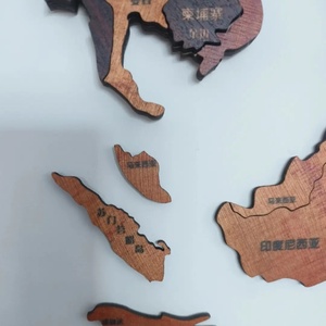 Mappa del Mondo 3D in Legno da Appendere per <span class=keywords><strong>Decorazione</strong></span> <span class=keywords><strong>Parete</strong></span> <span class=keywords><strong>Soggiorno</strong></span>, Puzzle Mappamondo, Arte Murale in Legno per <span class=keywords><strong>Decorazione</strong></span> Casa - Product Image 5