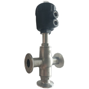 In plastica pneumatica rapida High-end solido Zero difetto prezzo eccellente miglior raccordo a tre vie valvola a sede angolare in varie dimensioni - Product Image 3