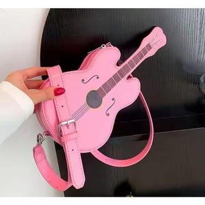 Bolso Tote de Muestra Gratis, Bolso de Hombro Creativo con Forma de Guitarra, Bolso de Mano Moderno para Chicas - Product Image 3