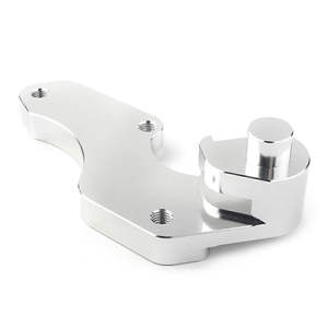 カスタマイズされたサイズ精密CNC加工アルミ金属オーバーサイズブレーキディスクローター正方形チューブ取り付けブラケットスズキ用 - Product Image 5