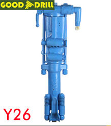 מקדחת יד ניידת ידנית לקידוח סלעים, מקדחת סלעים עם רגל אוויר, חלקי מכונת כרייה ידנית - Product Image 4