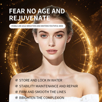 Sérum de luxe à l'or pur 24 carats, acide hyaluronique, peptides, essence nourrissante hydratante pour le visage, pour tous types de peau, soin quotidien de la peau, OEM