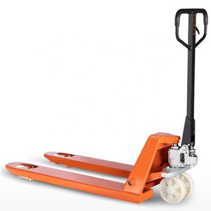 Transpalette 3 tonnes à pompe en caoutchouc <span class=keywords><strong>de</strong></span> maïs et en nylon Roue à fourche <span class=keywords><strong>de</strong></span> 2 mètres Cric à main - Product Image 3