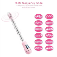 Perles d'exercice anales intelligentes - Rechargeables par USB, 12 modes de vibration et silicone flexible pour la stimulation de la prostate