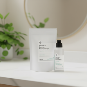 Polvo Enzimático Esencial para Lavado Facial 90g, Limpiador Facial Suave e Hidratante con Complejo de Fermento de Hoja de Papain - Product Image 6