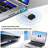 Mini Mouse USB al por Mayor, Dispositivo de Movimiento de Ratón para Laptop y PC, Plug and Play, Sin Necesidad de Software