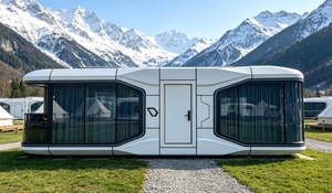 Casa Prefabbricata in Acciaio di Lusso Moderna Personalizzata con Sistema Intelligente, Garanzia di 1 Anno e Servizio VIP - Product Image 2