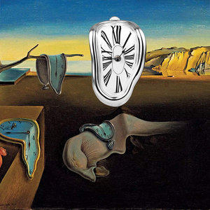 Orologio da Parete Creativo Effetto Sciogliere, Decorazione Casa, Regalo, Stile Surrealista <span class=keywords><strong>Salvador</strong></span> Dalí, Orologio Distorto Surreale - Product Image 5