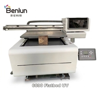 Impresora de inyección de tinta plana UV 6090 Digital para cabezal de gran formato 3200 para botella de impresión a gran escala vidrio acrílico EPS para impresora