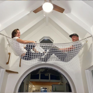 Lưới Gác Xép Trong Nhà Và Ngoài Trời Tự Làm, Võng Tầng Võng Nằm Cho Trẻ Em Và Người Lớn - Product Image 3