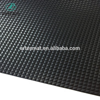 Tapis de coffre en PVC pur personnalisé, nouveau, 2 rangées, avec doublure de cargaison, peut découper noir, pour tous les modèles des accessoires de voiture