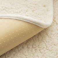 Housse de canapé moderne pour salon, en tissu effet cachemire, avec coussin antidérapant en peluche pour canapés sectionnels 3 places