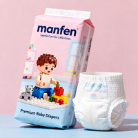 Wasserabsorbierende Weiche Atmungsaktive Vlies-Einwegwindeln mit Bedrucktem Design 3D-Auslaufschutz für Babys 10-20 kg