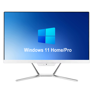 Prix d'usine, ordinateur tout-en-un 21,5 pouces, Intel Core I3 I5 I7, 8 Go 16 Go de RAM, 256 Go 512 Go de SSD, ordinateur de bureau AIO - Product Image 1