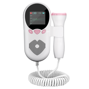 Équipement médical <span class=keywords><strong>Doppler</strong></span> fœtal rechargeable, échographie portable, détecteur de rythme cardiaque fœtal pour femmes enceintes, soins à domicile - Product Image 6